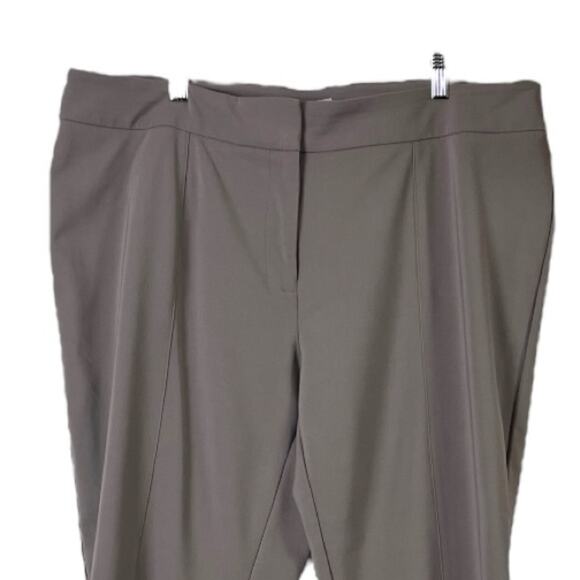 Nine Eight Dress Pants Career Trousers Mid Rise Taupe Women’s Plus Size 16 - Picture 4 of 8